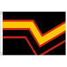 Generique Drapeau Rubber 90 x 150cm